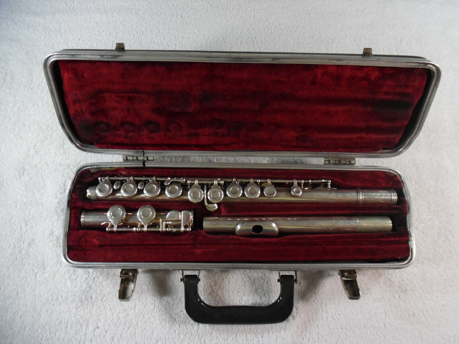 Gemeinhardt M2s Sterling Silver Flute Elkhart Indiana Flute9