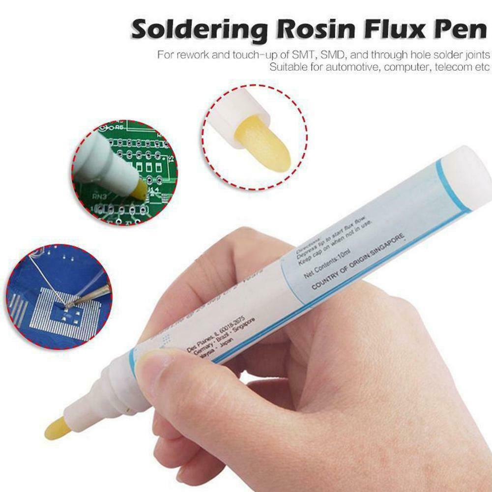 10ml 951 Free-cleaning Soldering Flux Pen For Solar Fpc/pcb & Cell Quality T3z2