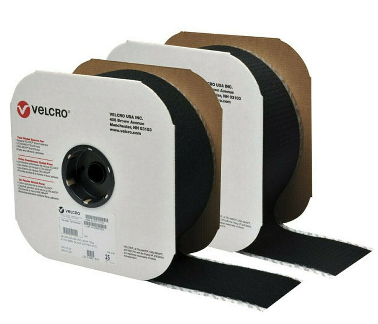 4" Wide Velcro® Brand High Tack Self Adhesive Tape Strip Set -buy The Foot-
