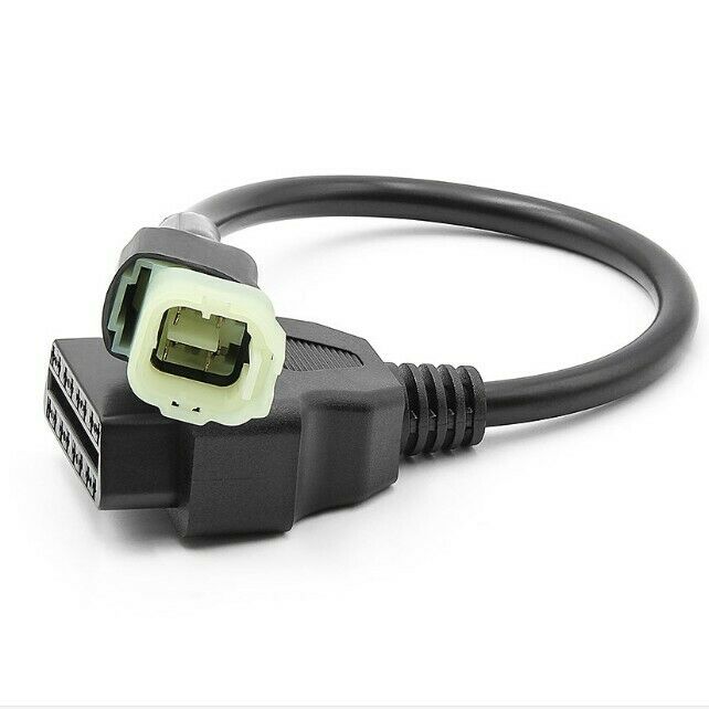 For Honda 4 Pin Plug Diagnostic Connector Obd2 Code Reader Scanner Cable Adapter