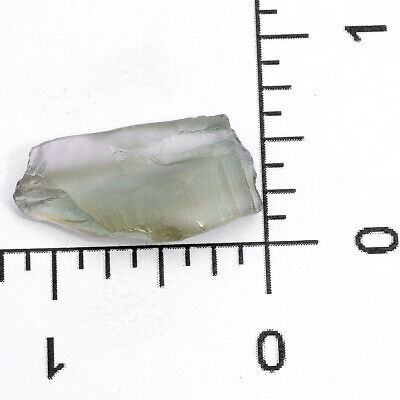 32ct Medium Prasiolite(green Amethyst) Rough 16x32x8mm Loose Gemstone Rgam01047