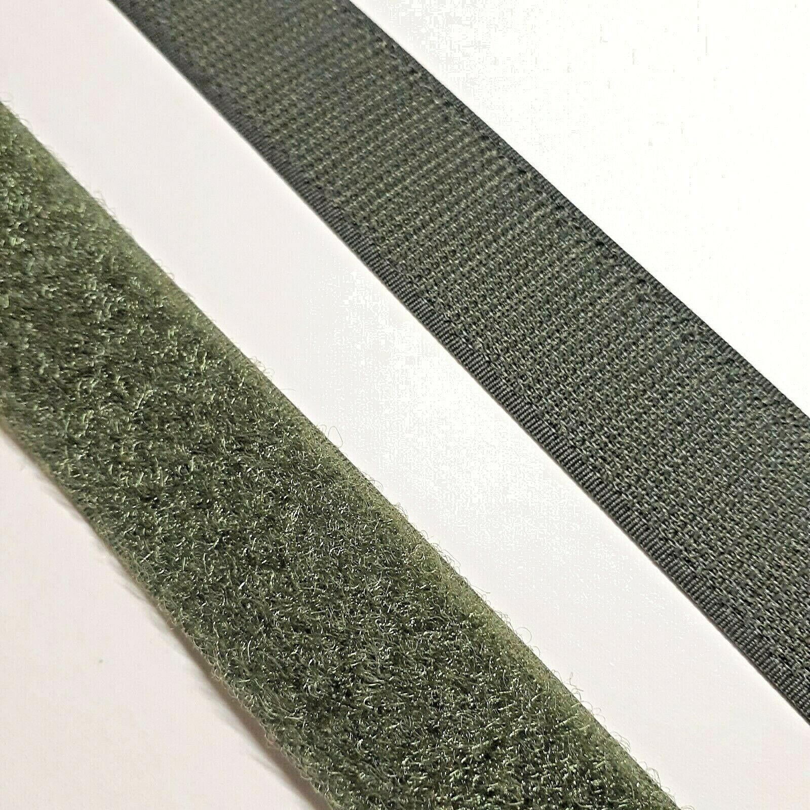 1" Velcro® Brand Hook And Loop Set - Mil-spec Green Sew-on Type Strip 1" X 36"