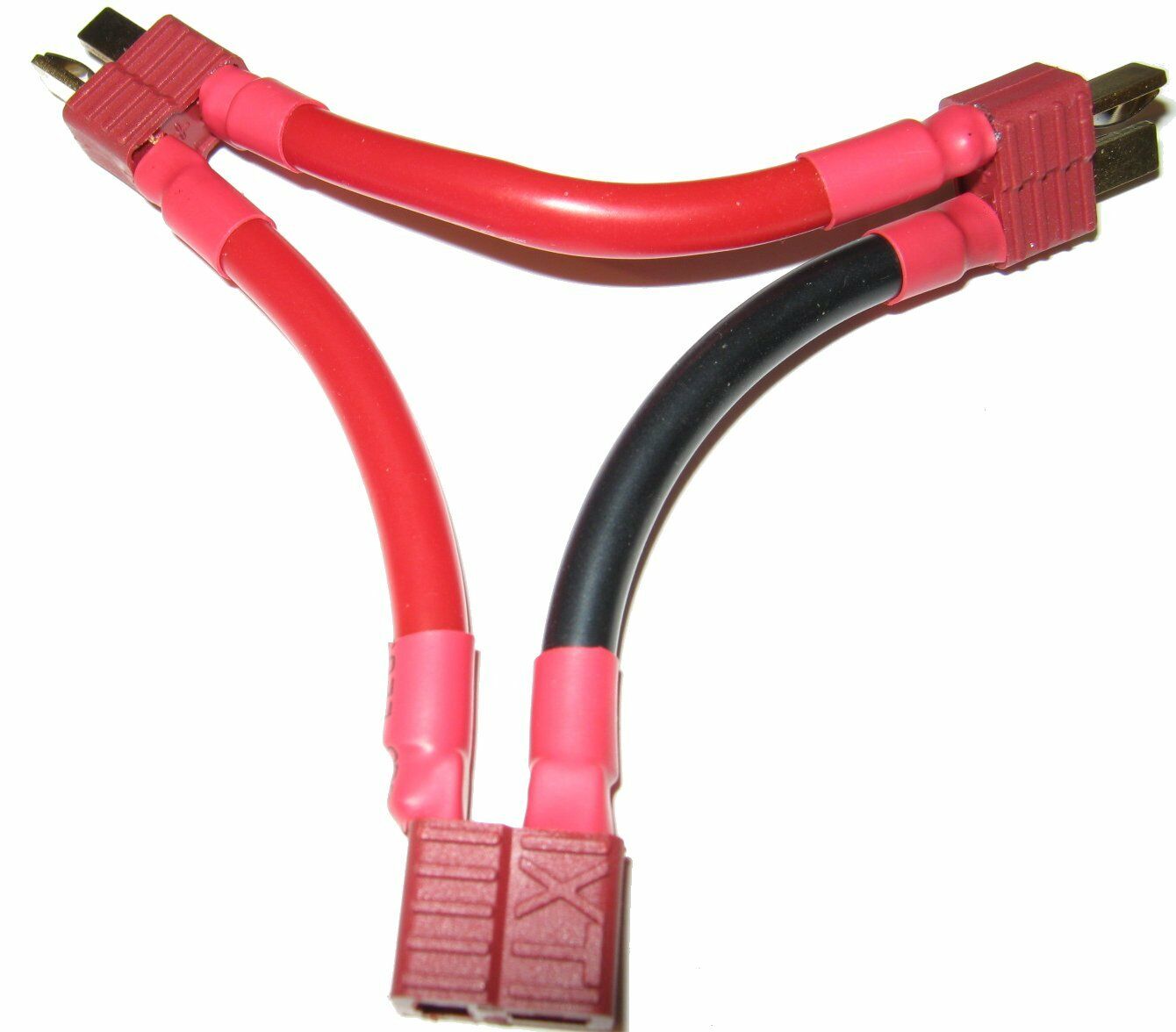 Dean T-plug Y Wire Harness Tplug Series Battery Connector Adapter Cable 12 Awg
