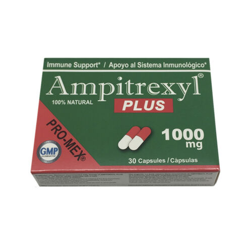 Promex Ampitrexyl Plus. Boost Immune System. Dietary Supplement 1000 Mg, 30 Caps