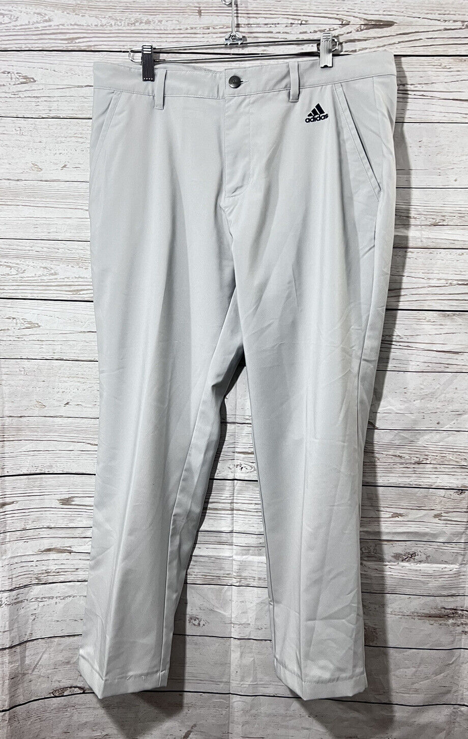 Adidas Men’s 3 Stripe Golf Pants Gray Size 34