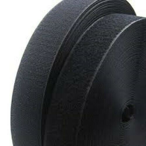 Velcro® Brand 2" Wide Mil-spec Black Hook And Loop Set - Sew-on Type - 1 Yard