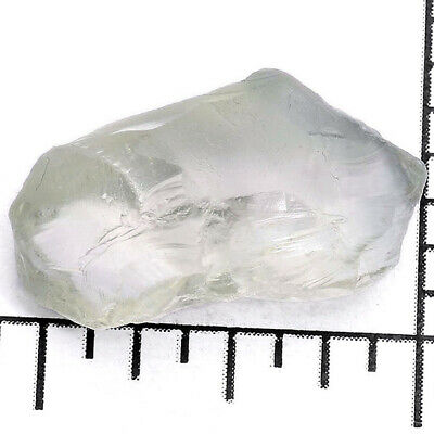 45Ct Light Prasiolite(Green Amethyst) Rough 18x31x13mm Loose Gemstone RGAM01287