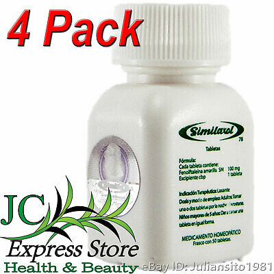 4 PACK SIMILAXOL MILD LAXATIVE HOMEOPATHIC MEDICINE RELIEVES CONSTIPATION UNISEX