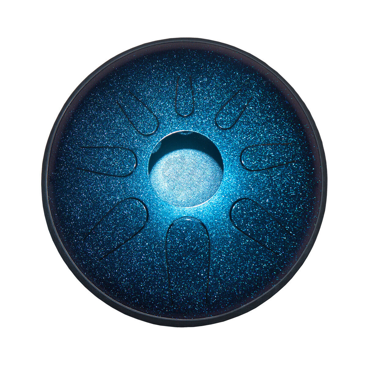 Idiopan 12 Steel Tongue Drum Domina - Sapphire Blue
