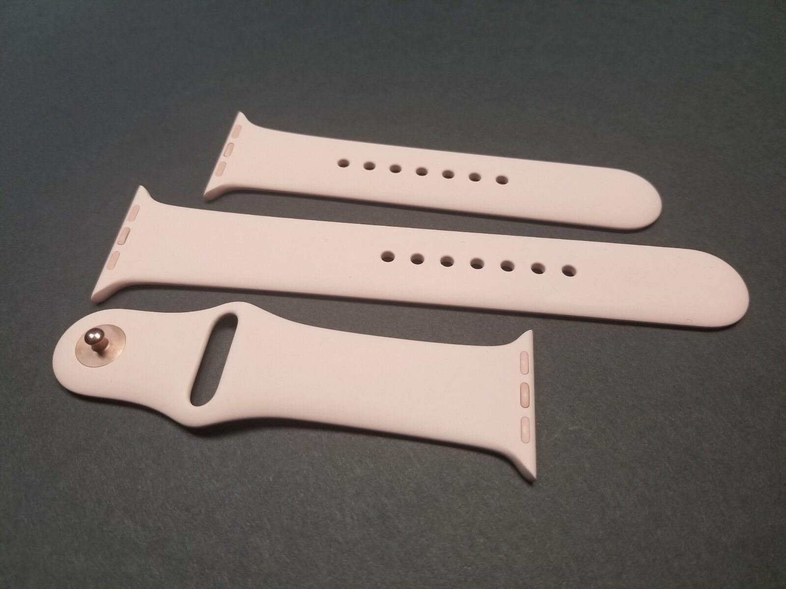 Apple 38mm Pink Sand Sport Band S/M & M/L For Apple Watch Series 1/2/3 OEM