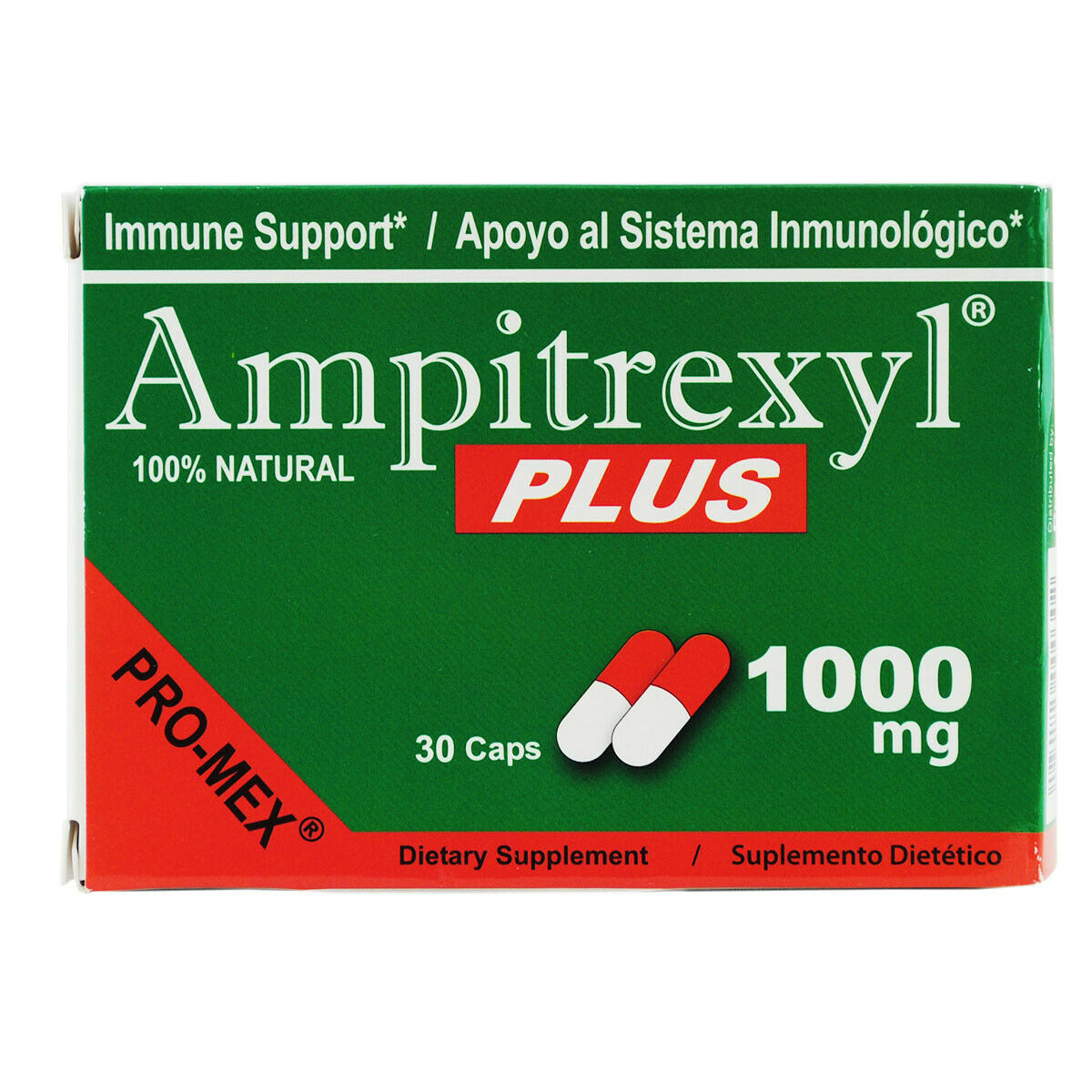 Ampitrexyl Plus Dietary Supplement, 1000 Mg Capsules,  30 Count,  Exp. 03/2023