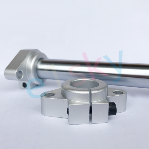 8mm Chromed Smooth Rod Linear Rail Shaft Support Bearing Block F 3D Printer CNC