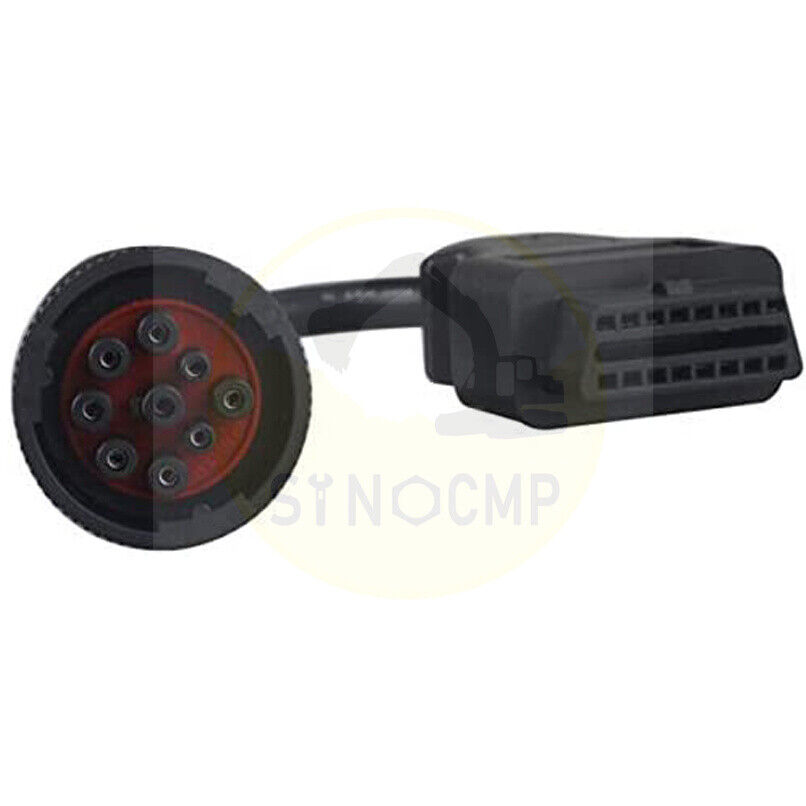 9 Pin Diagnostic Tool Connectors Cable 88890302 For Volvo Vocom 88890300 Truck