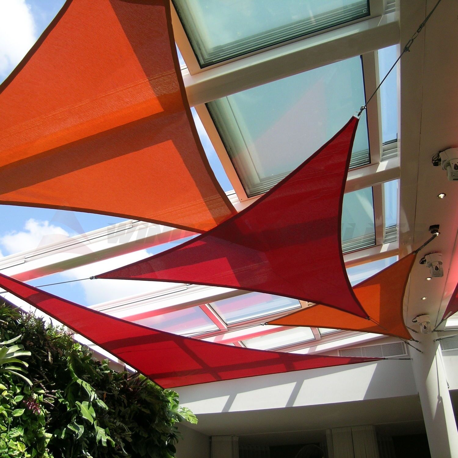 Custom Size equilateral triangle Sun Shade Sail Canopy Awning Patio Pool Cover