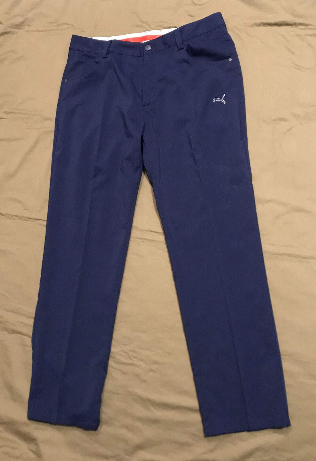 Puma Men’s Golf Pants Size 34x32 Cobra Blue