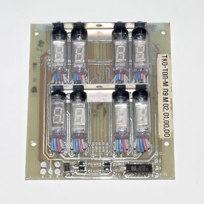 8-tube Kit Iv-6 Iv6 ИВ-6 Nixie Era Vfd Vacuum Flouresc Tubes Clock Board ~dg12m