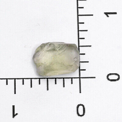 23ct Medium Prasiolite(green Amethyst) Rough 15x20x11mm Loose Gemstone Rgam01068