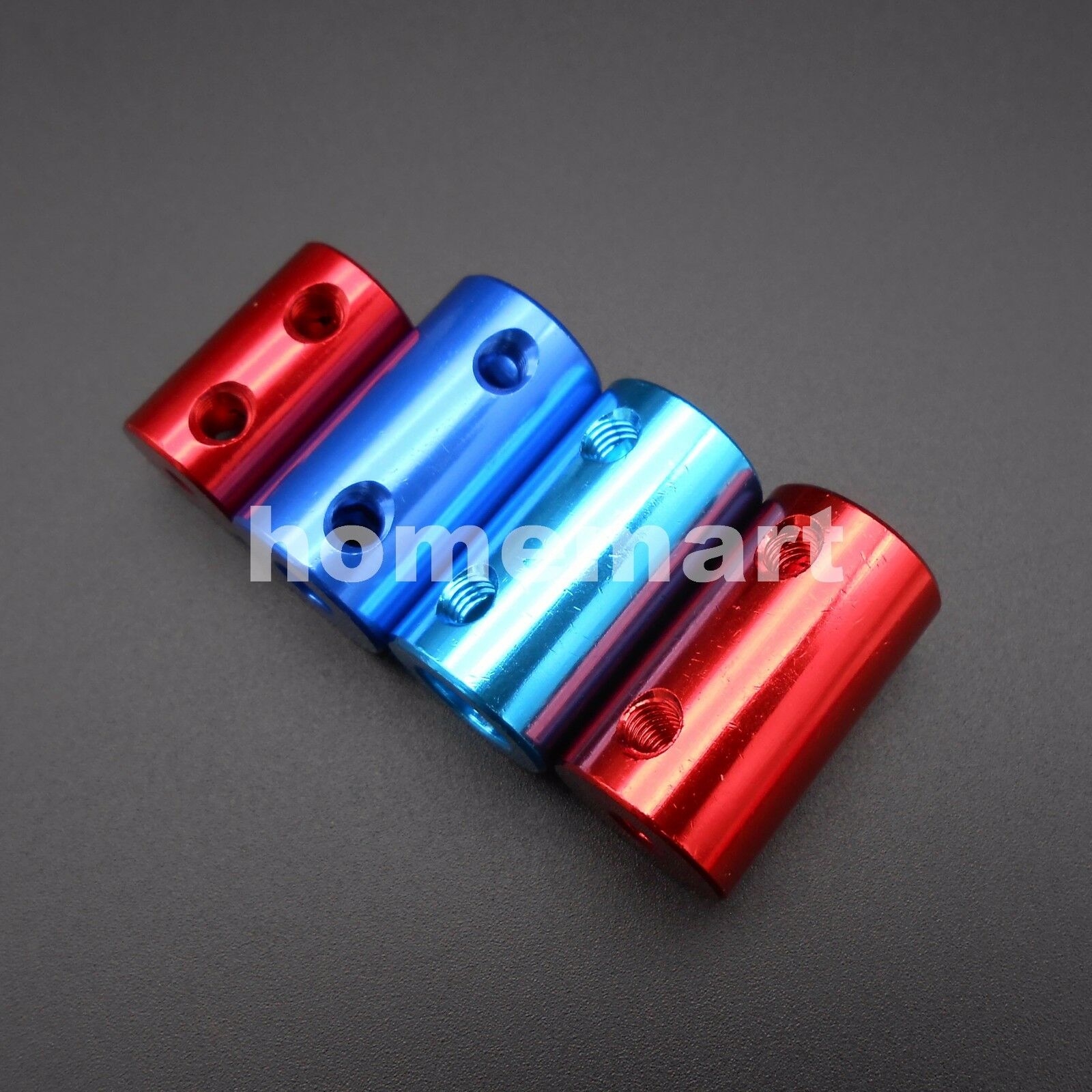 2/3/4/5/6/7/8mm Aluminum Flexible Shaft Coupling Rigid Coupler Motor Connector