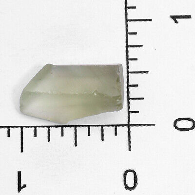 36ct Medium Prasiolite(green Amethyst) Rough 17x28x11mm Loose Gemstone Rgam01043