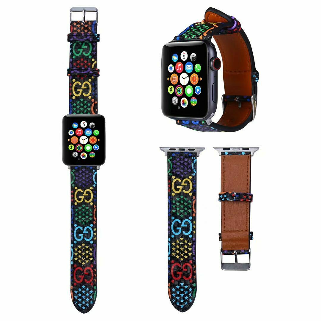 Luxury Leather Watch Band Leather for Apple iWatch Series 654321  38/40 42/44