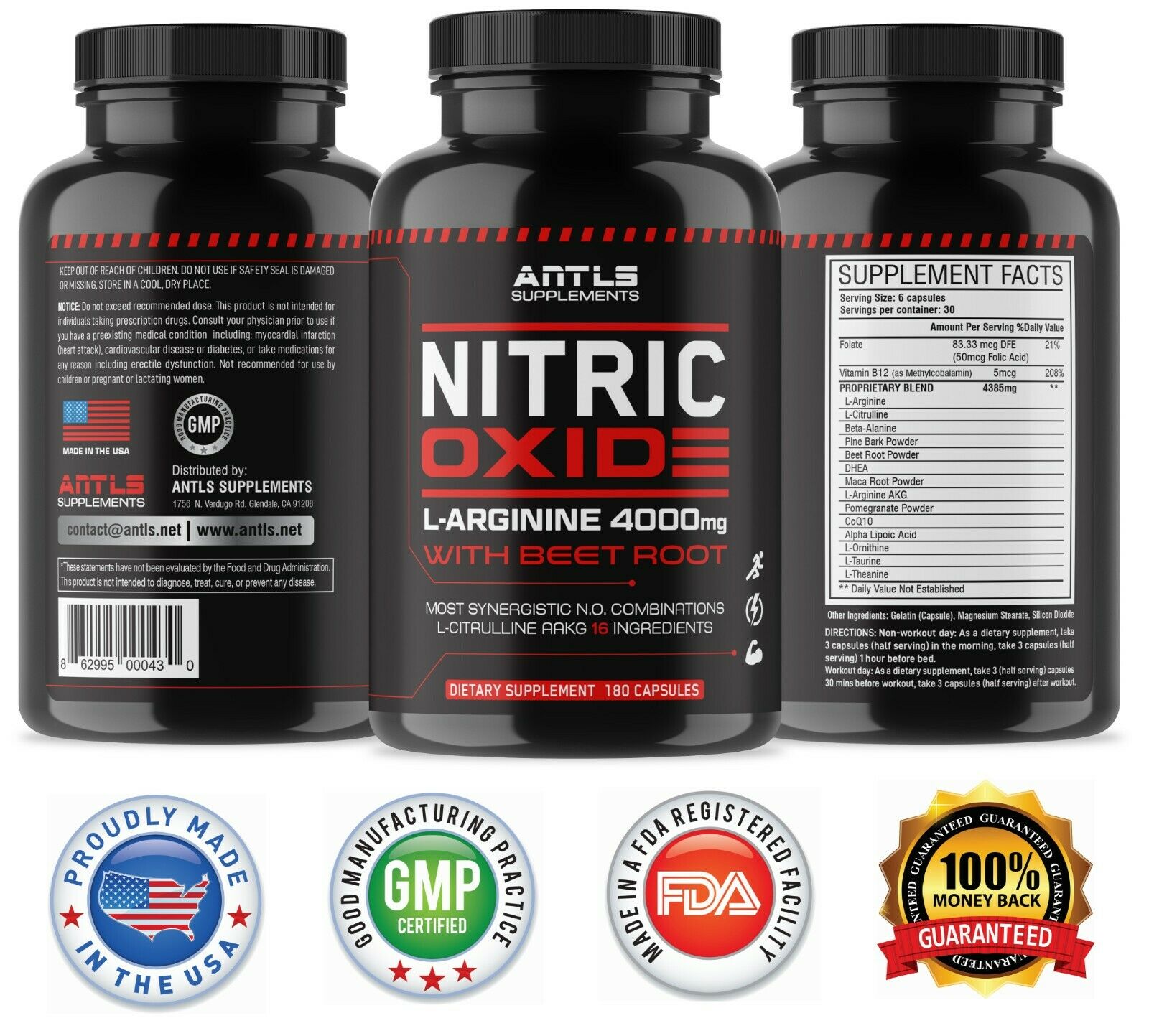 Nitric Oxide Male Enhancement,Libido,Stamina,Pill,Performance
