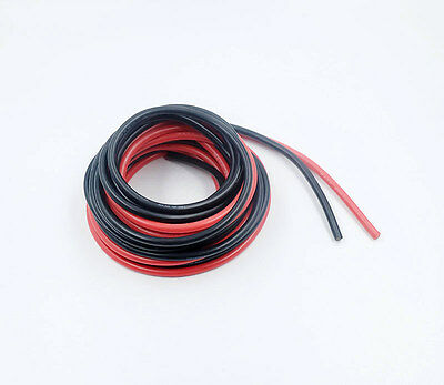 12 Gauge Silicone Wire 20-feet - 12 Awg Soft High Strand Flexible Silicone Wire