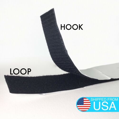 2" Adhesive Hook And Loop Tape (off Brand Velcro) | 2 Feet Long | Ships From Usa