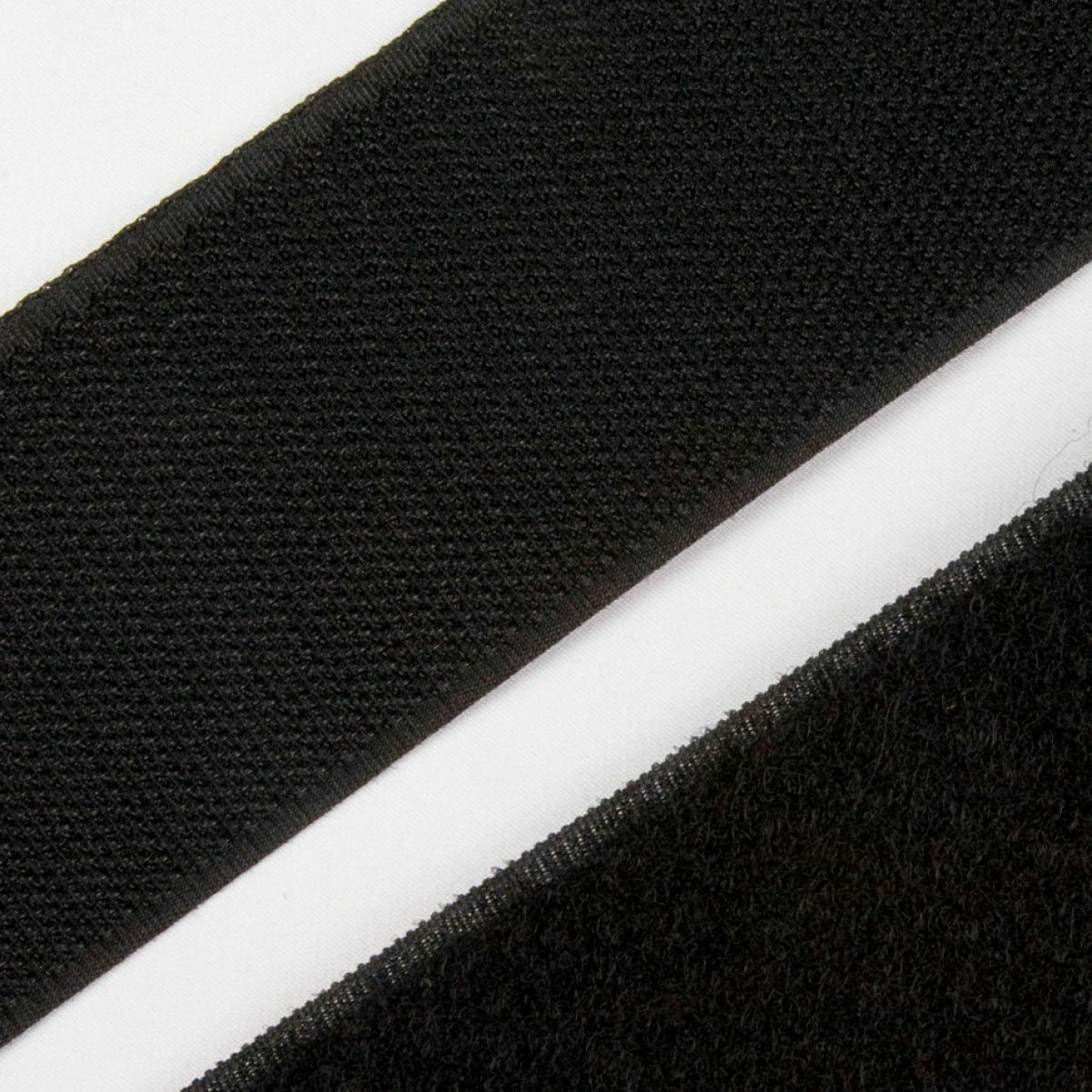 Velcro® Brand 1" Inch Wide Black Hook and Loop - Sew On Type - 5 FEET - Uncut