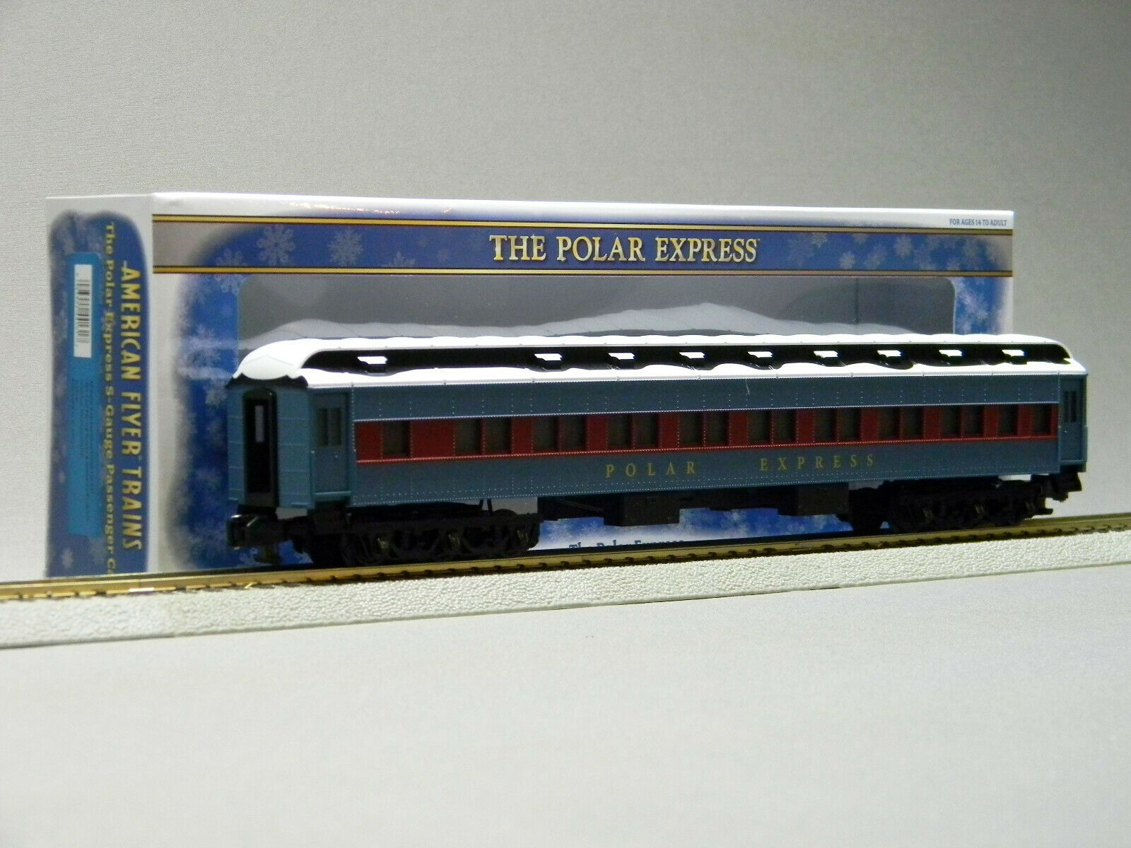 Lionel American Flyer Polar Express Abandoned Toy Car S Gauge Coach 6-44131 New