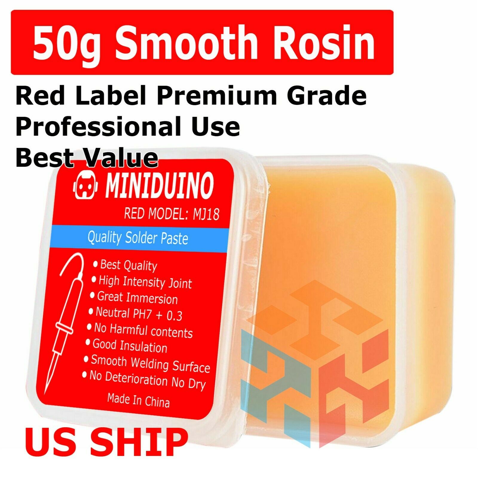 50g MJ18 Soldering Flux Paste Solder Welding Rosin Grease for Phone PC Circuit