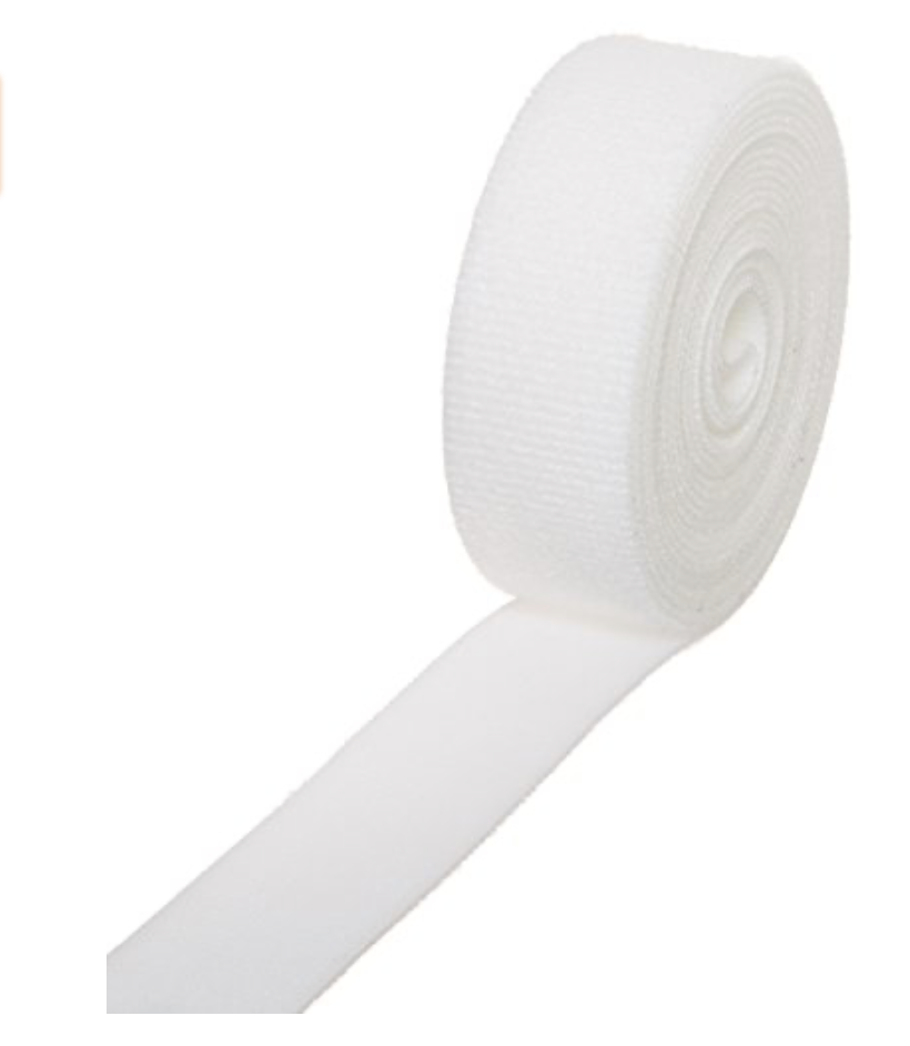 Velcro® Brand One-wrap® Tape 3/4" X 10 Ft Roll. White