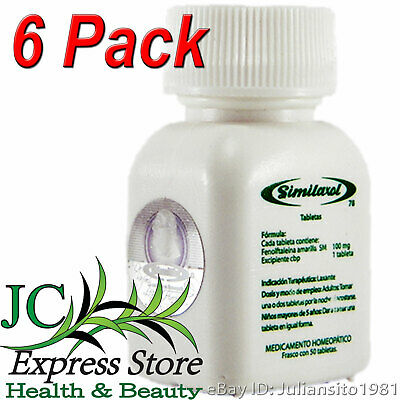 6 Pack Similaxol Mild Laxative Homeopathic Medicine Relieves Constipation Unisex