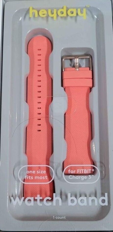Heyday Fitbit Charge 3 Band - Coral (pink)