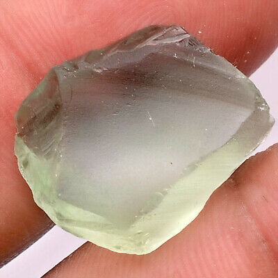 24Ct Medium Prasiolite(Green Amethyst) Rough 16x20x8mm Loose Gemstone RGAM01066
