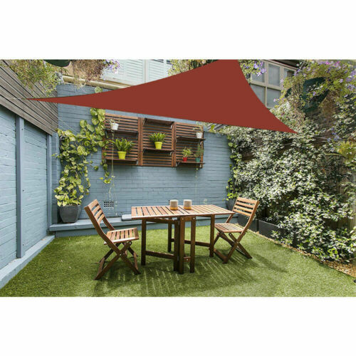 Waterproof Shade Sail Patio Awning Outdoor Garden Pool Sun Canopy Shelter Cover