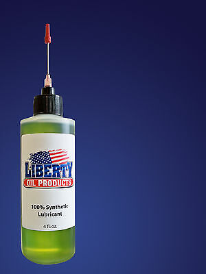 100% Synthetic Oil For Lubricating Live Steam Model Trains-4oz Bottle