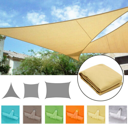 Waterproof Canopy Sun Shade Sails 300d Oxford Uv Protection Top Cover Awnings