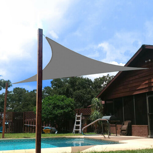 Waterproof Canopy Sun Shade Sails 300D Oxford UV Protection Top Cover Awnings