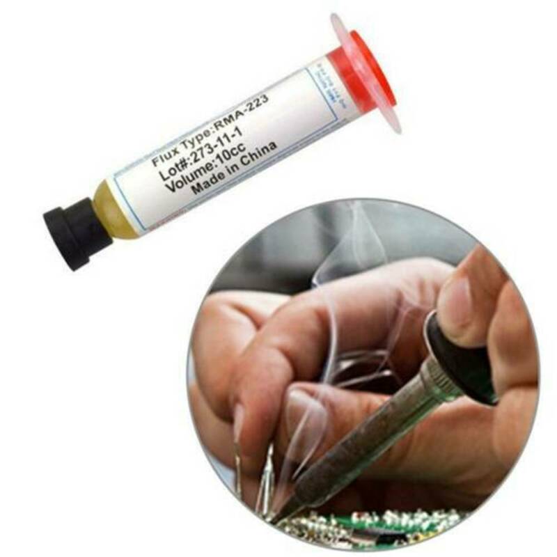 Solder Soldering Paste Flux Grease 10cc RMA-223 Syringe PCB BGA SMD Non-cleaning