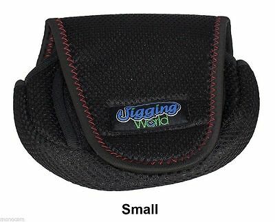 Jigging World Small Spinning Reel Cover.  Protect your reels while traveling!