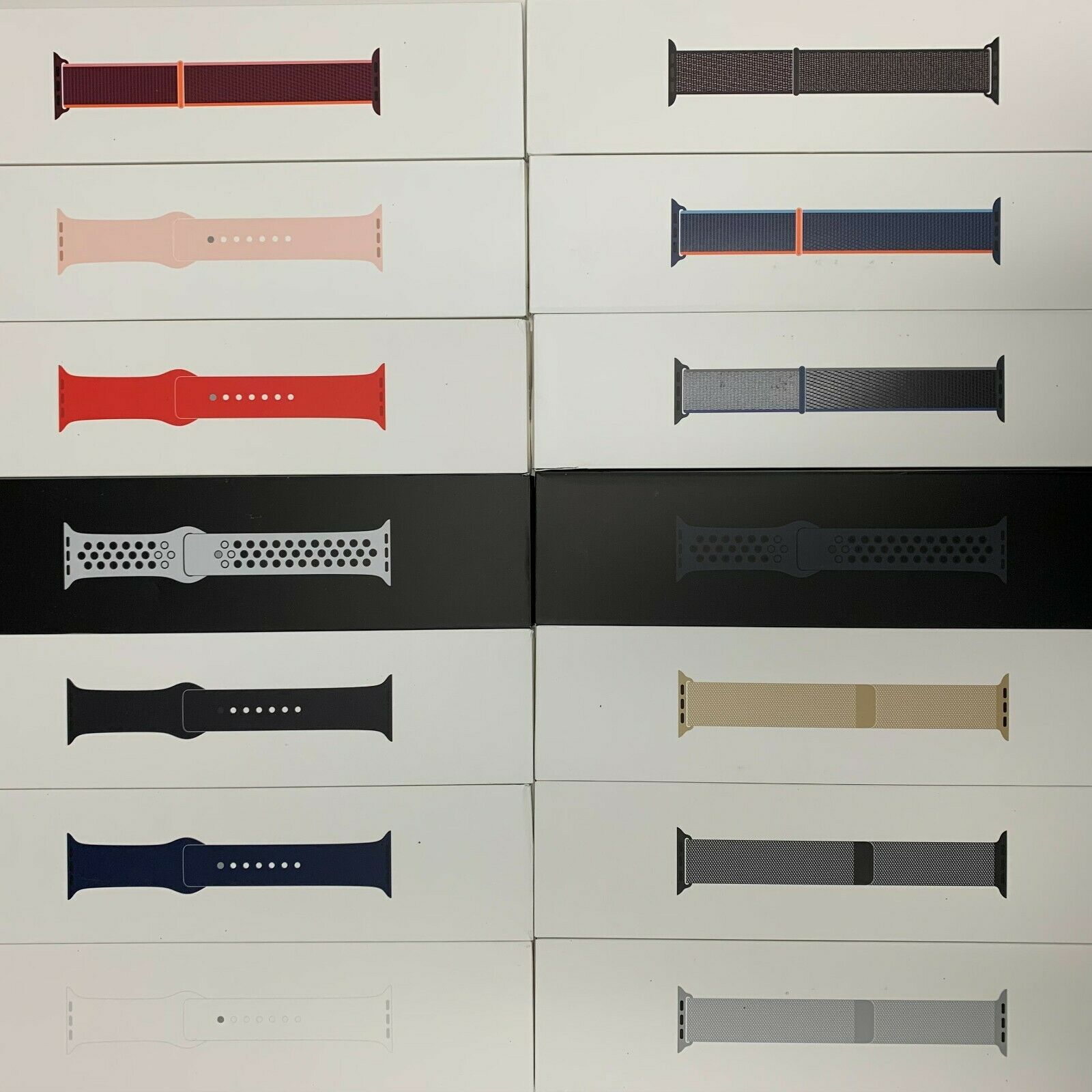 Oem Apple Watch Band [sport/sport Loop/stainless Steel] All Sizes & Colors