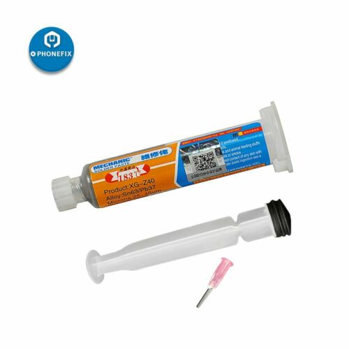 Mechanic Xg-z40 10ml Syringe Solder Paste Flux Sn63/pb37 25-45um Paste Tin Cream