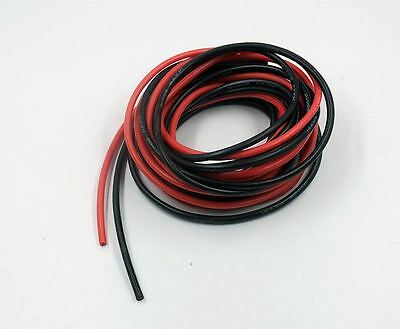 14 Gauge Silicone Wire 20-feet - 14 Awg Soft High Strand Flexible Silicone Wire