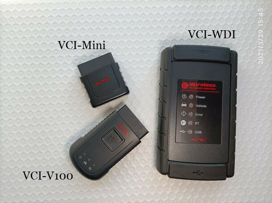 Autel Scanner Vci V100 Wireless Diagnostic Interface Bluetooth Mini Adapter Obd